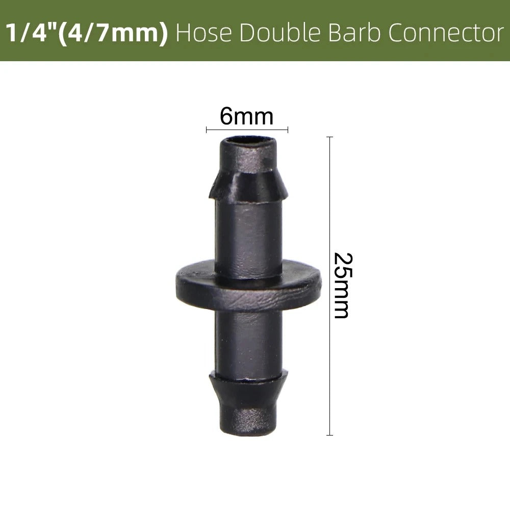 Hose Connectors for 4/7mm Irrigation System (pack of 10)
