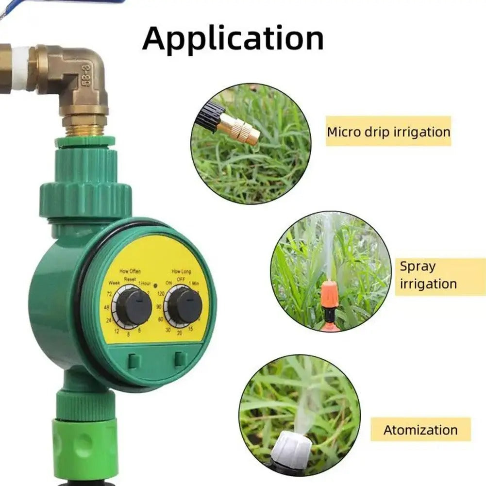 Electronic Irrigation Timer with Pressure Reducer