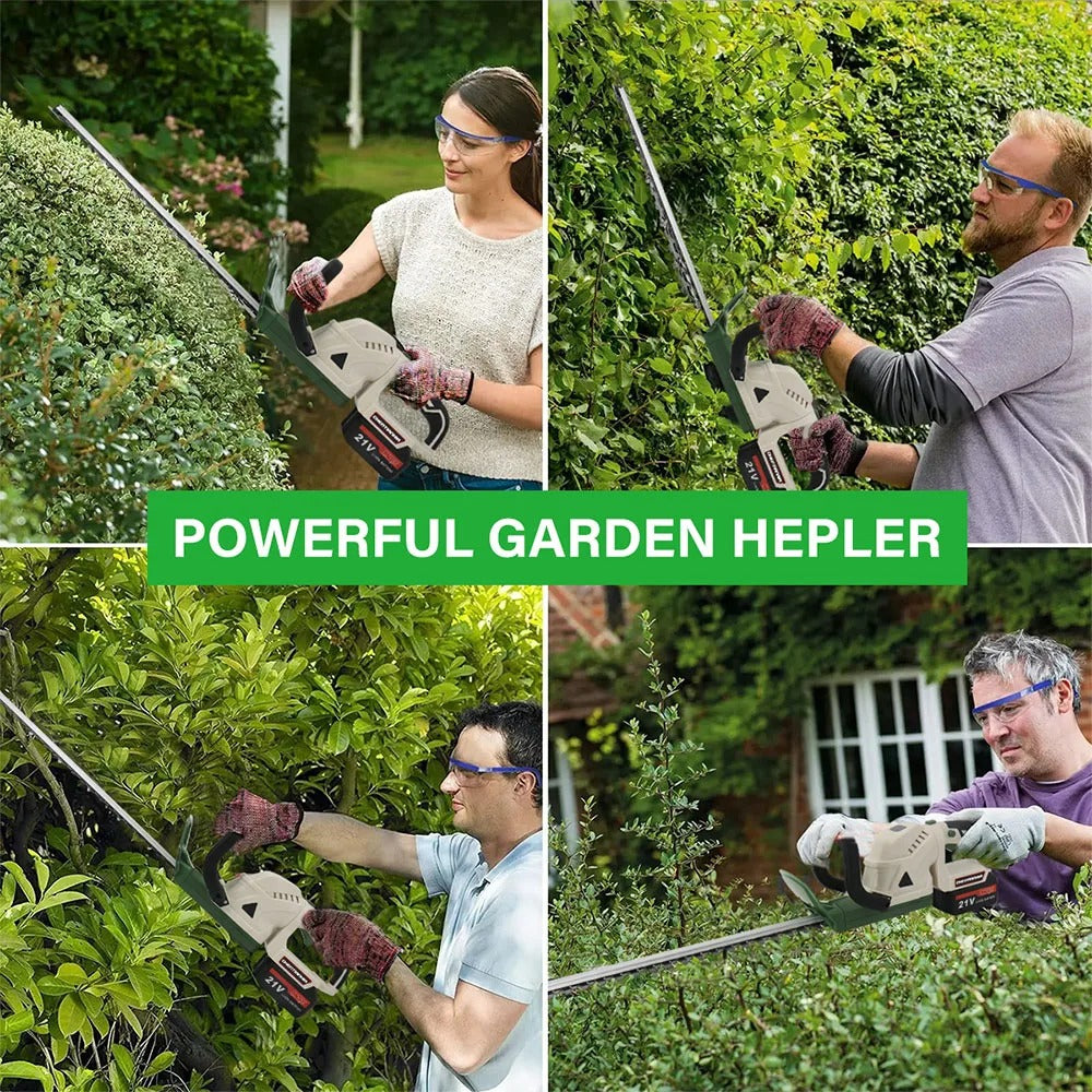 21v Cordless Electric Hedgecutter