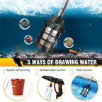 6 IN 1 Brushless 21V Electric High Pressure Washer Cordless